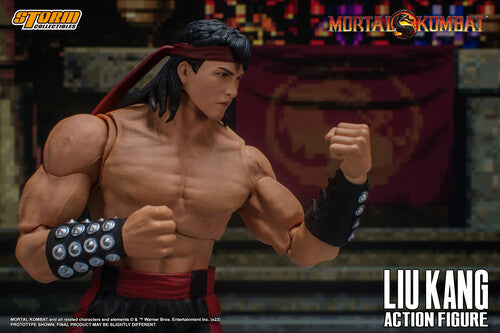 Storm Collectibles - Mortal Kombat - 1/12 Liu Kang Action Figure with Dragon