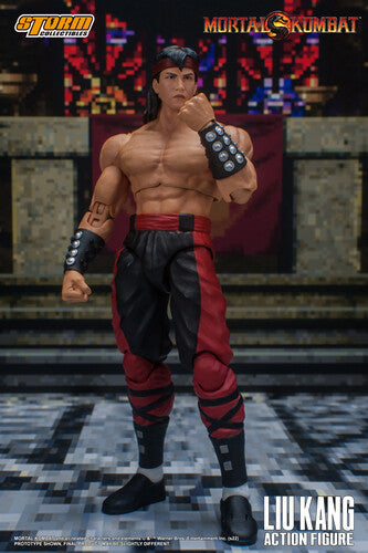 Storm Collectibles - Mortal Kombat - 1/12 Liu Kang Action Figure with Dragon