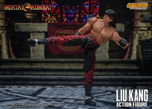 Storm Collectibles - Mortal Kombat - 1/12 Liu Kang Action Figure with Dragon