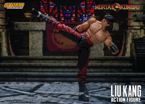 Storm Collectibles - Mortal Kombat - 1/12 Liu Kang Action Figure with Dragon