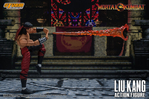 Storm Collectibles - Mortal Kombat - 1/12 Liu Kang Action Figure with Dragon