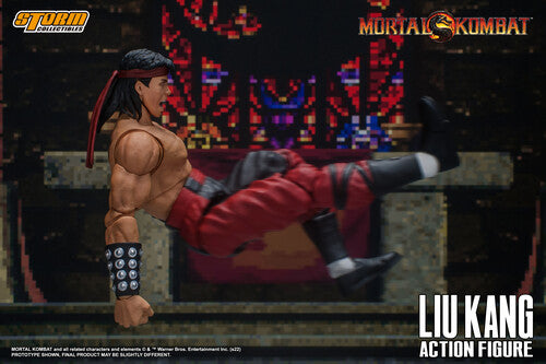 Storm Collectibles - Mortal Kombat - 1/12 Liu Kang Action Figure with Dragon