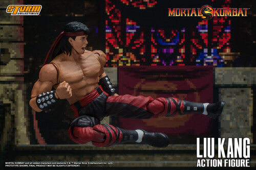 Storm Collectibles - Mortal Kombat - 1/12 Liu Kang Action Figure with Dragon