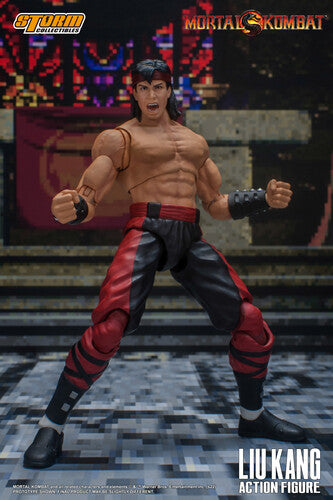 Storm Collectibles - Mortal Kombat - 1/12 Liu Kang Action Figure with Dragon