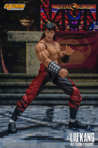 Storm Collectibles - Mortal Kombat - 1/12 Liu Kang Action Figure with Dragon