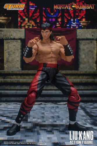 Storm Collectibles - Mortal Kombat - 1/12 Liu Kang Action Figure with Dragon