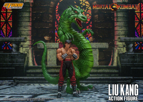 Storm Collectibles - Mortal Kombat - 1/12 Liu Kang Action Figure with Dragon