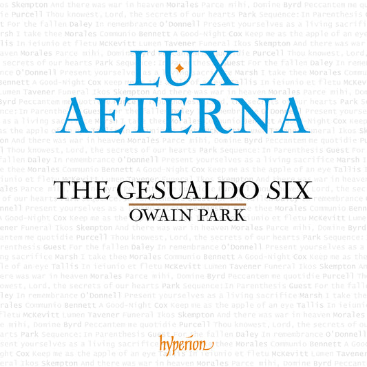 The Gesualdo Six & Owain Park - Lux aeterna (CD)