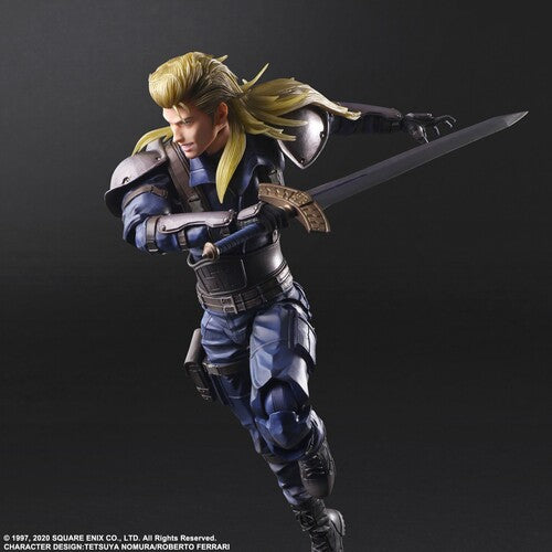 Square Enix - Final Fantasy VII Remake - Play Arts Kai - Roche W/Motorcycle Action Figure