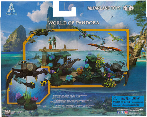 McFarlane - Avatar: The Way of Water - World of Pandora - CET-OPS Crabsuit with RDA Driver