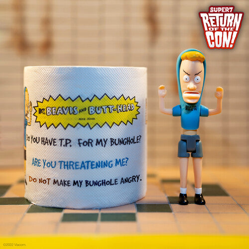 Super7 - Beavis And Butt-Head ReAction Figures - Cornholio Box Set (with TP) (SDCC Exclusive)