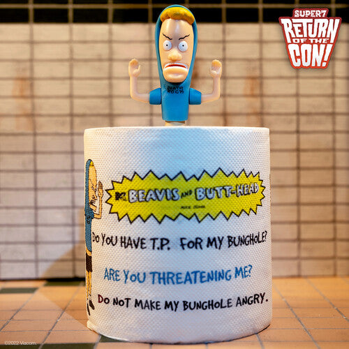 Super7 - Beavis And Butt-Head ReAction Figures - Cornholio Box Set (with TP) (SDCC Exclusive)