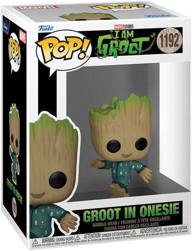 FUNKO POP! MARVEL: I Am Groot - Groot Shorts PJs (dancing)