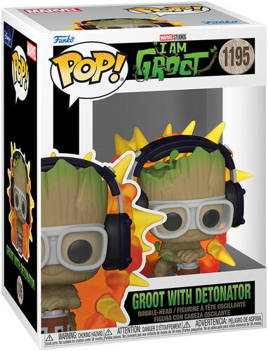 FUNKO POP! MARVEL: I Am Groot - Groot Shorts w/ Detonator