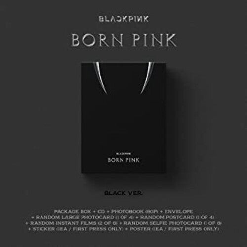 Blackpink - BORN PINK (Standard CD Boxset Version B / BLACK) (CD)