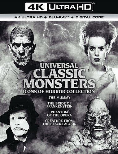 Universal Classic Monsters: Icons of Horror Collection (4K Ultra HD)