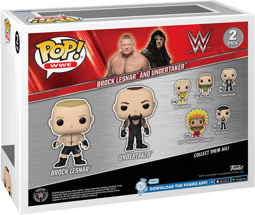 FUNKO POP! WWE: Lesnar/Undertaker 2PK