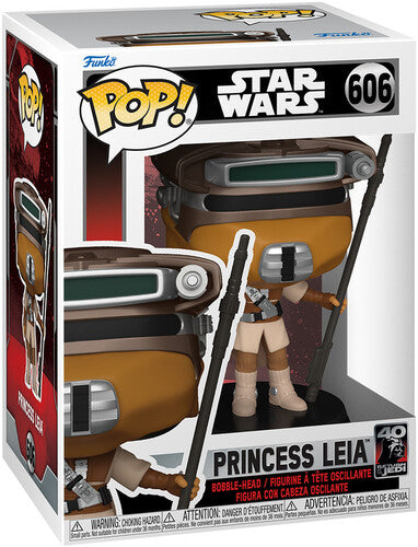 FUNKO POP! STAR WARS: Return of the Jedi 40th - Leia (Boushh)