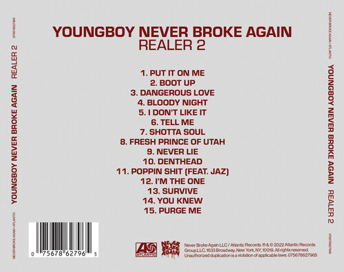 Youngboy Never Broke Again - Realer 2 (CD)