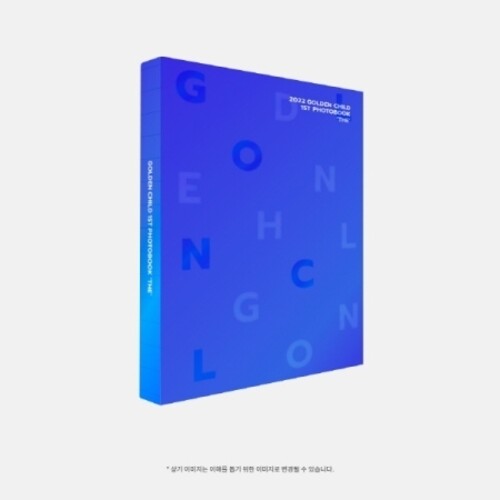 2022 Golden Child - 248pg Photobook w/PVC Pouch, 2 PVC Postcards, 10 Postcards + 10 Photo Cards