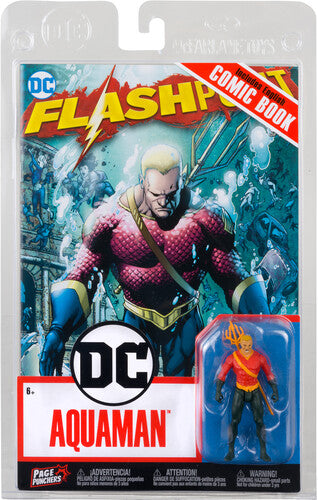 DC Direct - Flashpoint - Page Punchers - 3" Aquaman Figure with Comic