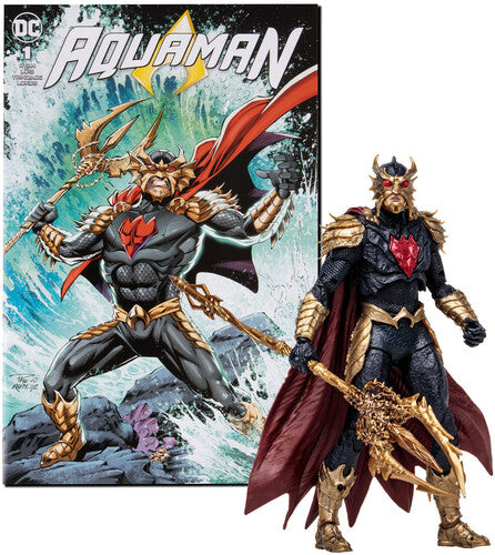 DC Direct - Aquaman - Page Punchers - 7" Ocean Master Figure with Comic