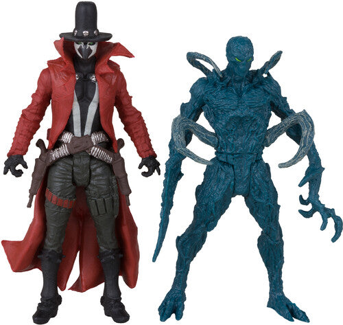 McFarlane - Spawn #309B - Page Punchers - 3" Gunslinger & Auger Figures with Comic 2-Pack