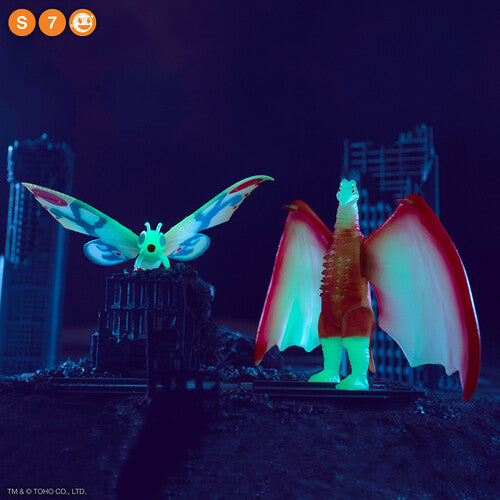 Super7 - Toho ReAction Figure Wave 1 - Shogun Rodan (Glow-in-the-Dark)