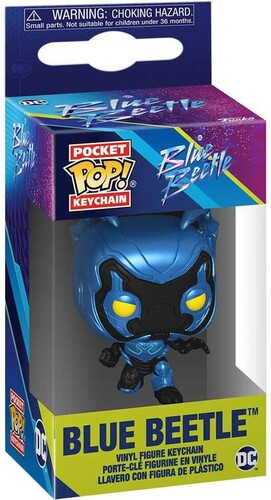 FUNKO POP! KEYCHAIN: Blue Beetle - Blue Beetle