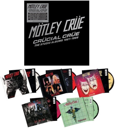 Motley Crue - Crucial Crue: The Studio Albums 1981-1989 (CD)