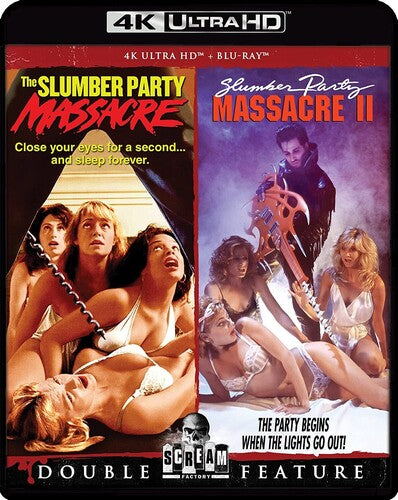 The Slumber Party Massacre / Slumber Party Massacre II (4K Ultra HD)