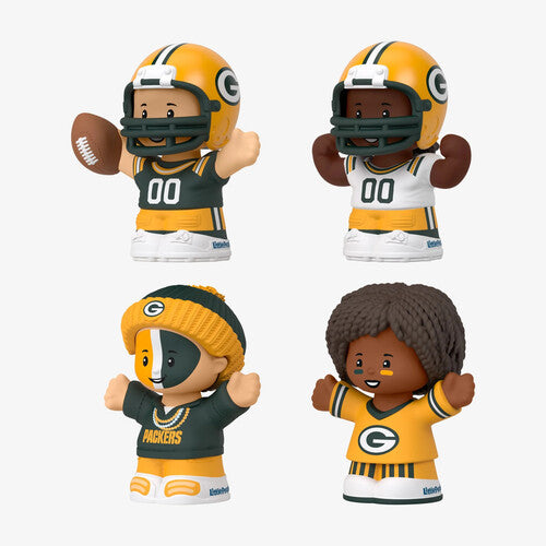 Fisher Price - Little People Collector x NFL - Green Bay Packers 4-Pack