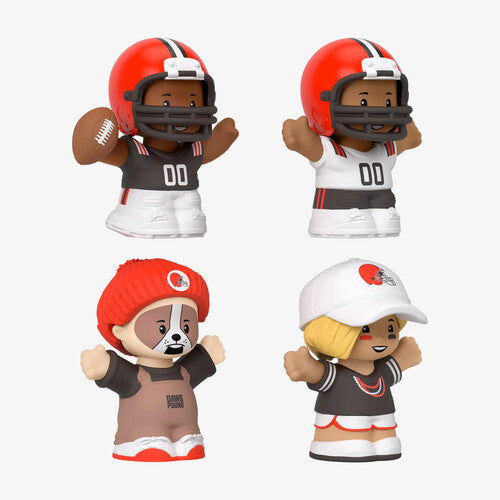 Fisher Price - Little People Collector x NFL - Cleveland Browns 4-Pack