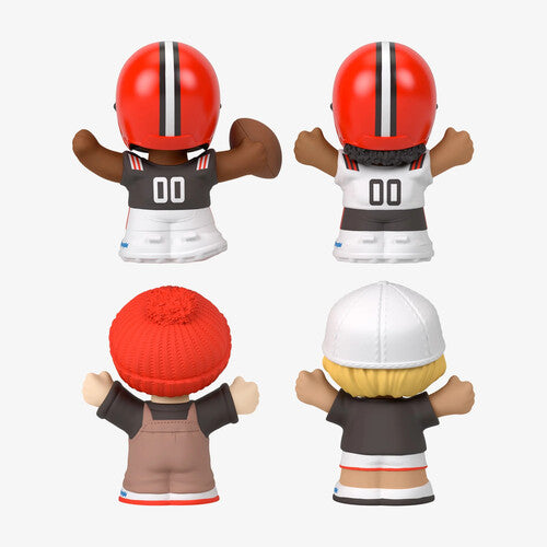 Fisher Price - Little People Collector x NFL - Cleveland Browns 4-Pack