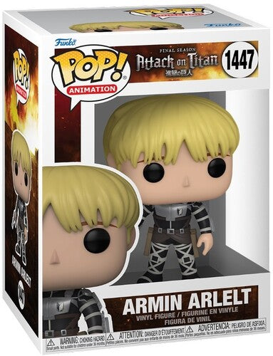 FUNKO POP! ANIME: Attack on Titan - Armin Arlert (Styles May Vary)