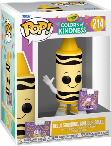 FUNKO POP! AD ICONS: Crayola Colors of Kindness - Hello Sunshine (Yellow Crayon)