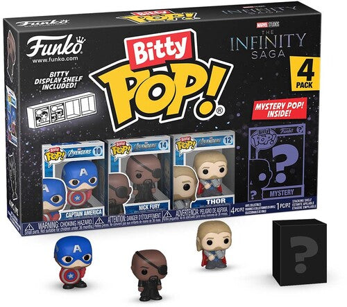 FUNKO BITTY POP!: Marvel - Capt. America 4PK