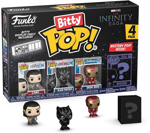 FUNKO BITTY POP!: Marvel - Loki 4PK