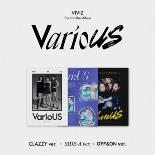 Viviz - Various - Photobook - incl. 60pg Photobook, Lyrics Newspaper, Staff Only Card, Folding Photocard, 2 Photocards, 3-Cuts Film Photo, Sticker + Poster (CD)