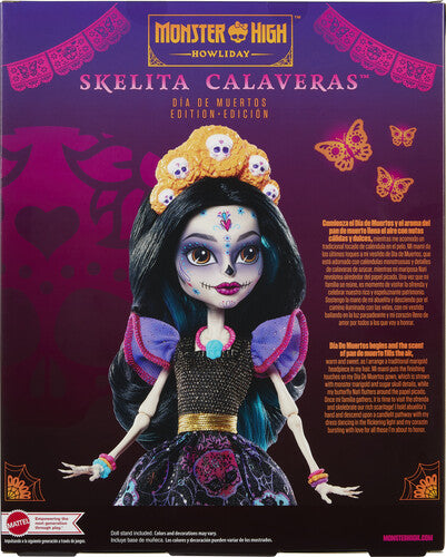 Mattel - Monster High - Howliday Dia de Muertos Skelita Calaveras Doll