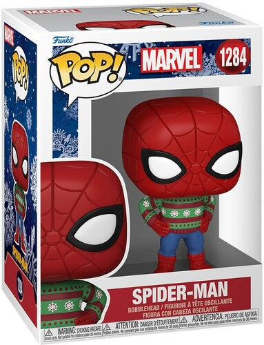 FUNKO POP! MARVEL: Holiday - Spider-Man(SWTR)