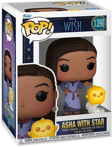 FUNKO POP! & BUDDY: Disney: Wish - Asha with Star