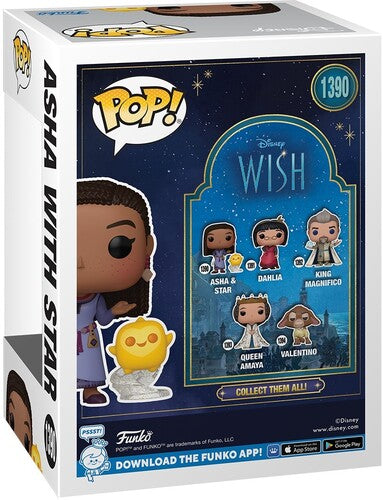 FUNKO POP! & BUDDY: Disney: Wish - Asha with Star