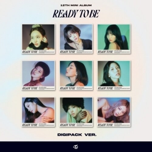 TWICE - Ready To Be (12Th Mini Album) Digipack Ver. - Photobook, CD-R, Folded Poster, Sticker, Mini Poster, Photocard (CD)