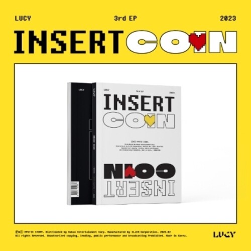 Lucy - Insert Coin - incl. 112pg Photobook, Folded Poster, Photocard, Standing Photocard, Lucy Coin Card + Sticker (CD)