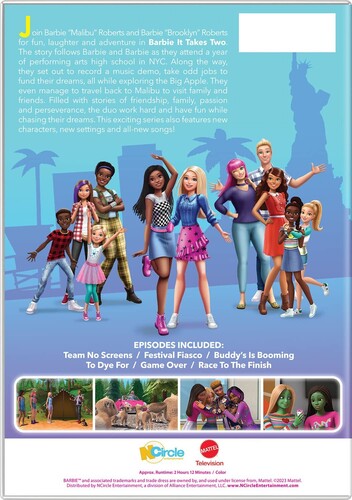 Barbie: It Takes Two - Pop Star Plans (DVD)