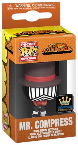 FUNKO SPECIALTY SERIES POP! KEYCHAIN: My Hero Academia - Mr. Compress (Hideout)(FS) (MHA)