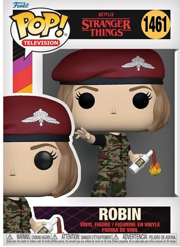 FUNKO POP! TELEVISION: Stranger Things - Hunter Robin w/Cocktail