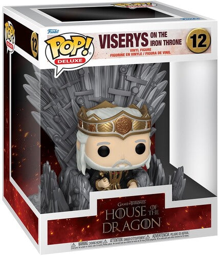 FUNKO POP! DELUXE: House of the Dragon - Viserys on Throne