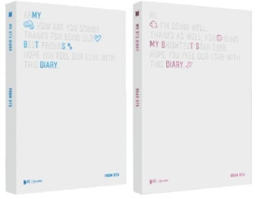 My BTS Diary - incl. 2 Books (From BTS 184pg + Dear BTS 128pg) w/Sticker Set + Memo Pads